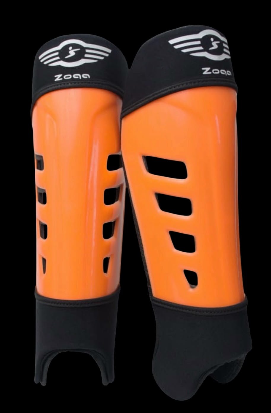 Canilleras rígidas Zoqa naranjas